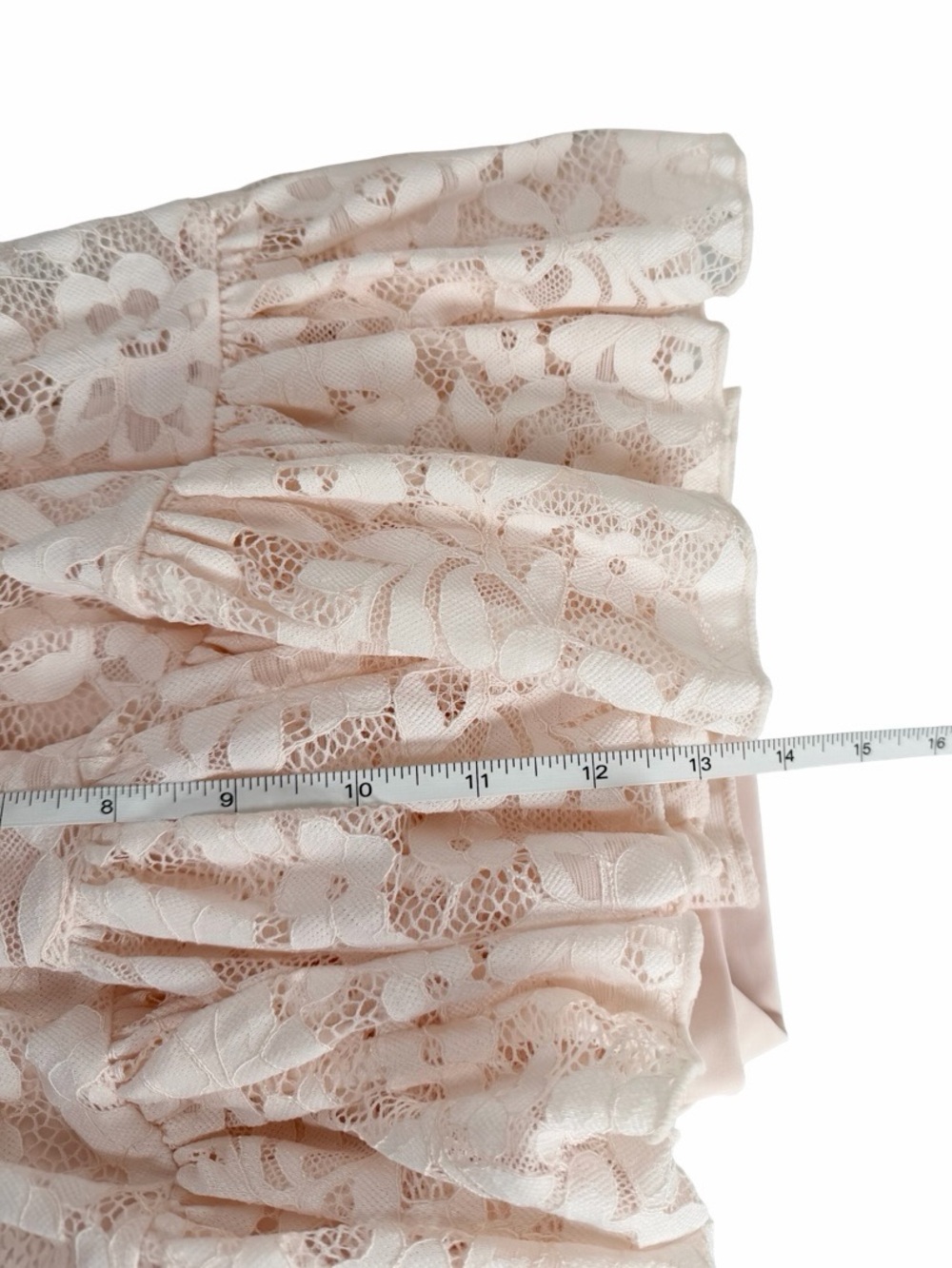 Popflex Active Lace Pirouette Skort Tutu Pink Tiered Circle Performance Skirt M - Picture 7 of 7